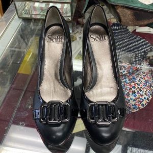 Like New Söfft Black Heals - SZ 6.5